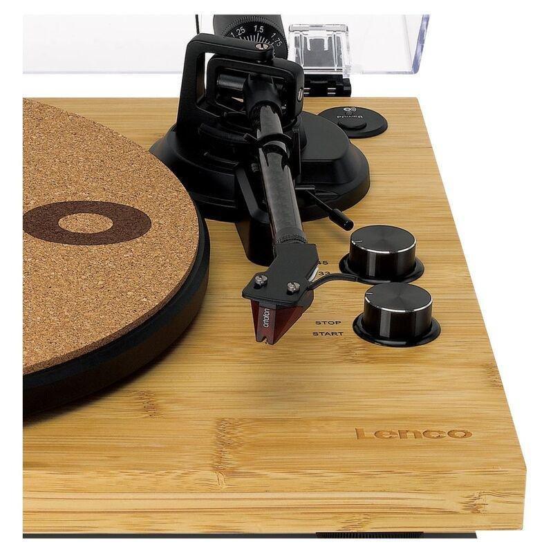 Lenco LBT-335BA with Bluetooth and Ortofon 2M Red Cartridge - Bamboo, , large image number 9