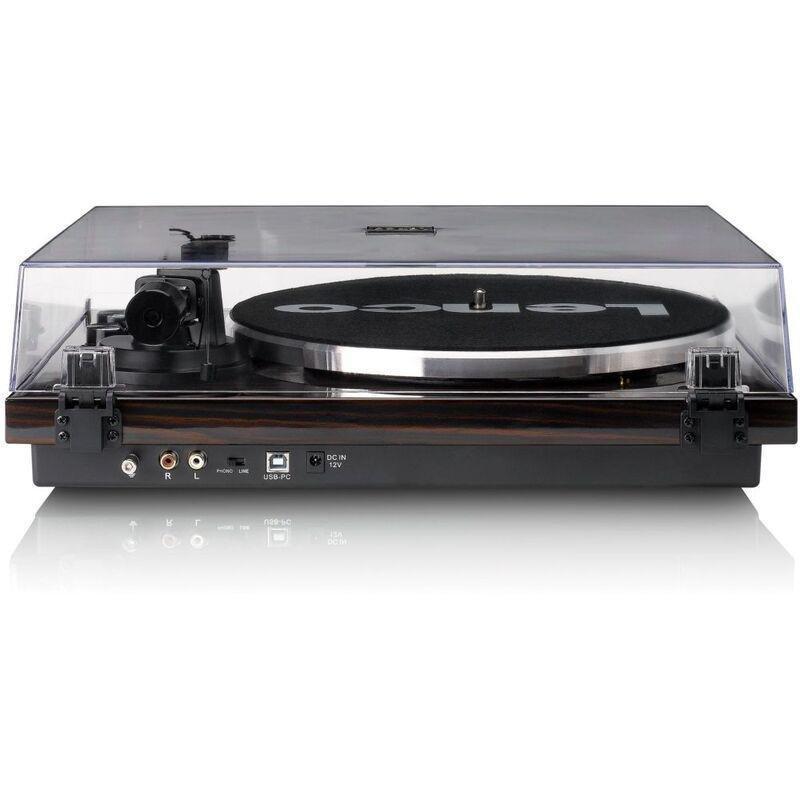 Lenco LBT-345WA with Bluetooth and Ortofon 2M Red Cartridge - Walnut, , large image number 1