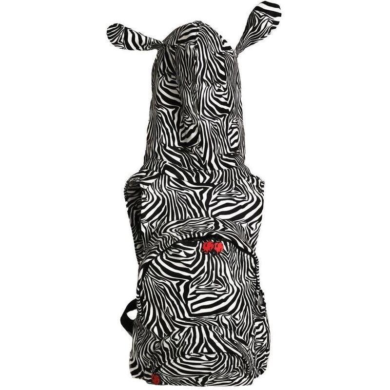 Morikukko Kids Zebra Backpack, , large image number 4
