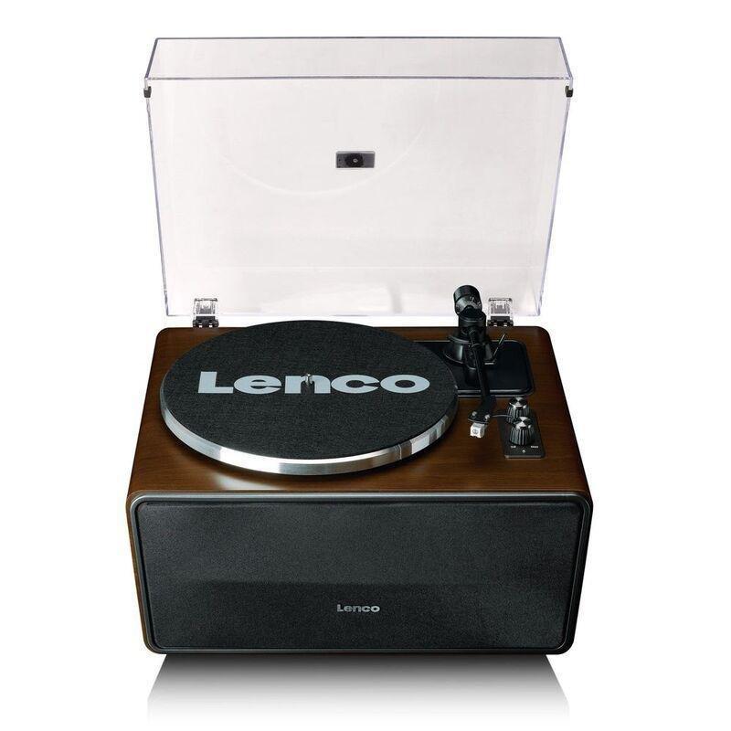 Lenco LS-470WA Turntable with Built-In Speakers and Bluetooth - Walnut, , large image number 0