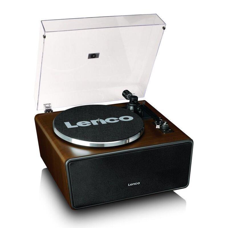 Lenco LS-470WA Turntable with Built-In Speakers and Bluetooth - Walnut, , large image number 4