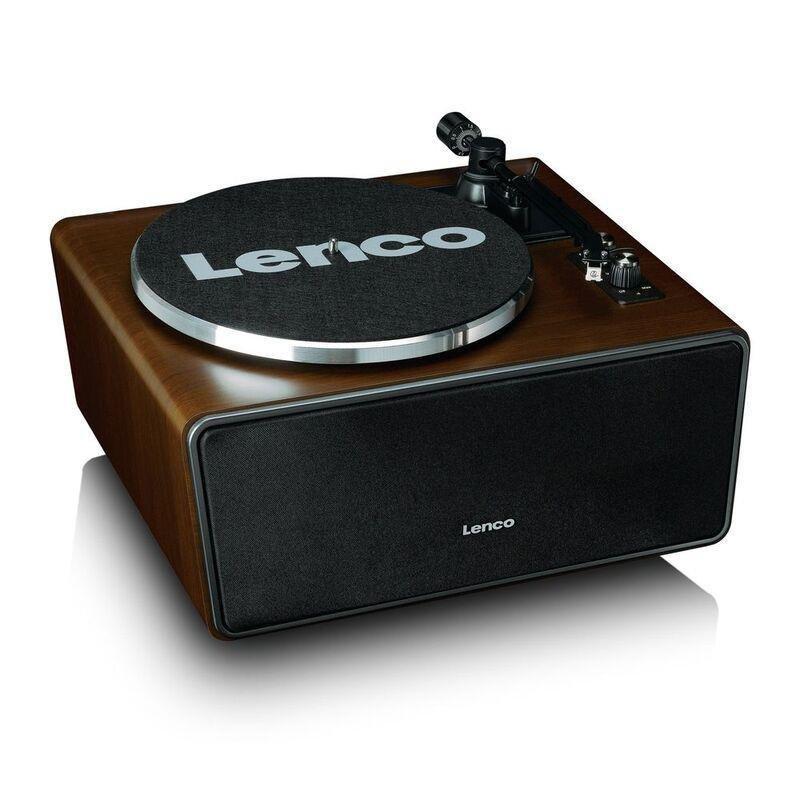 Lenco LS-470WA Turntable with Built-In Speakers and Bluetooth - Walnut, , large image number 6