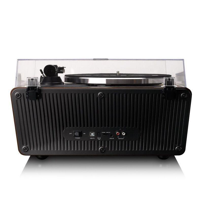 Lenco LS-470WA Turntable with Built-In Speakers and Bluetooth - Walnut, , large image number 9