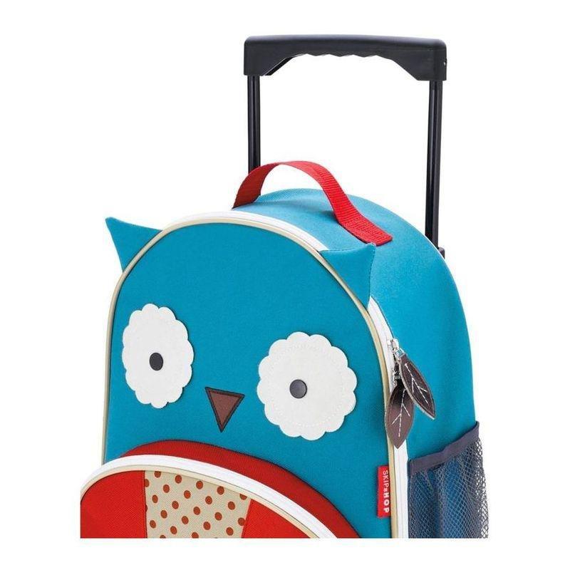 Skip Hop Zoo Kids Rolling Luggage Owl, , large image number 3