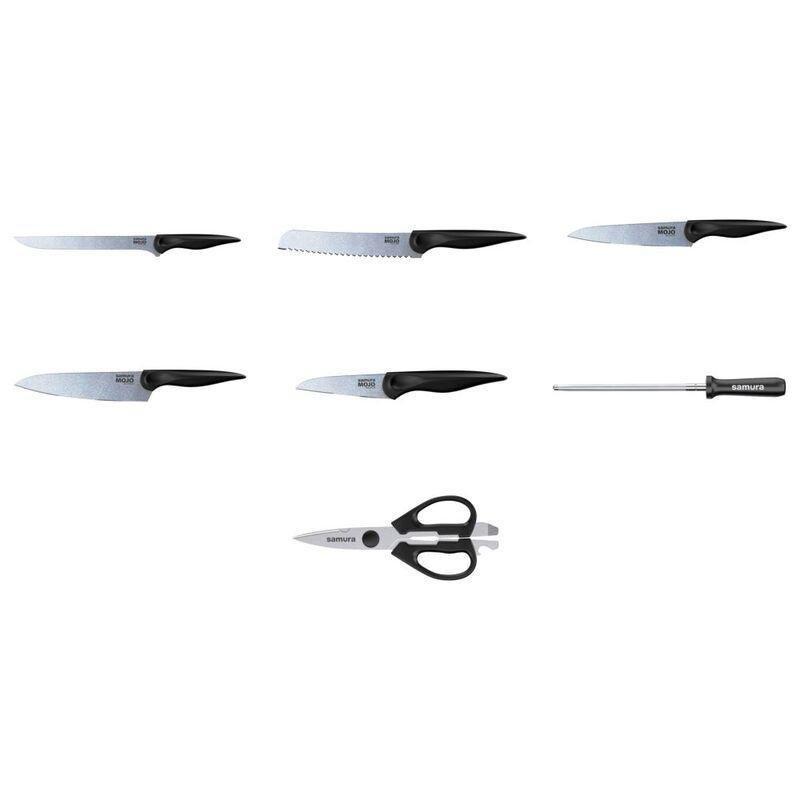 Samura Mojo Knife Block (Set Of 8) - Black, , medium