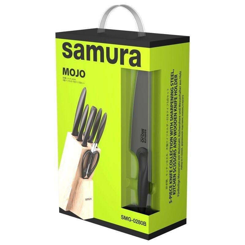 Samura Mojo Knife Block (Set Of 8) - Black, , large image number 1