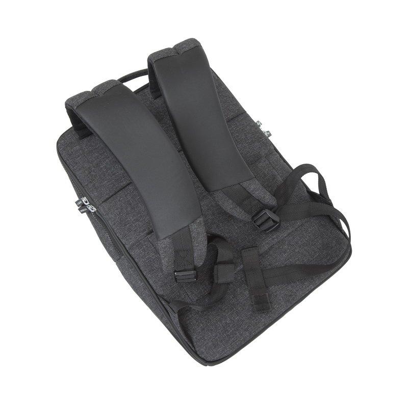 Rivacase Lantau 8861 Black Melange MacBook Pro and UltraBook Backpack 15.6 Inch, , large image number 0