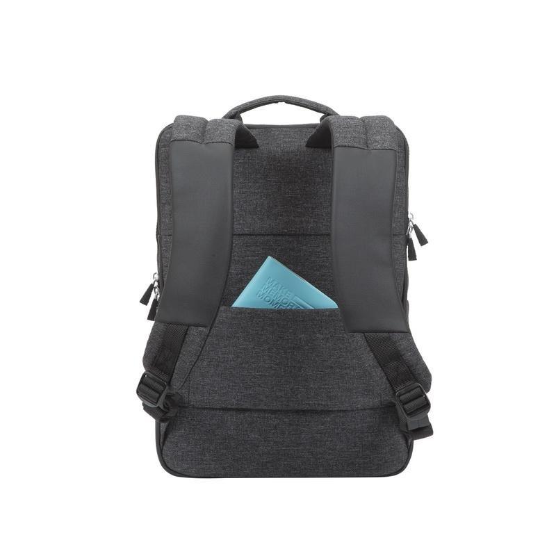 Rivacase Lantau 8861 Black Melange MacBook Pro and UltraBook Backpack 15.6 Inch, , large image number 3