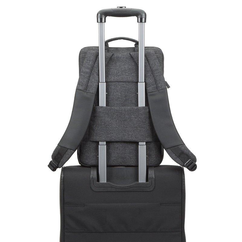 Rivacase Lantau 8861 Black Melange MacBook Pro and UltraBook Backpack 15.6 Inch, , large image number 4
