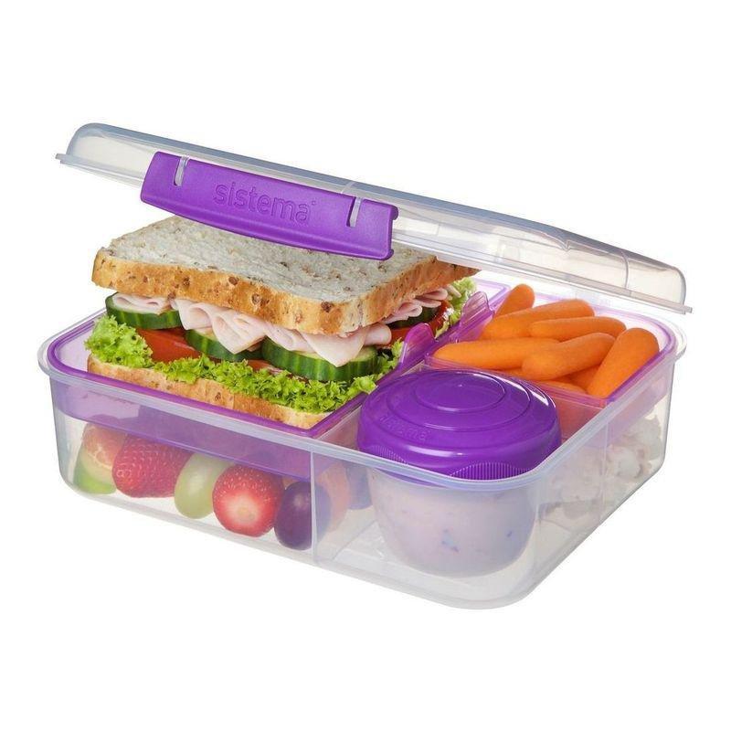 Sistema Bento Lunch to Go Pink,Blue,Purple,Green, , medium