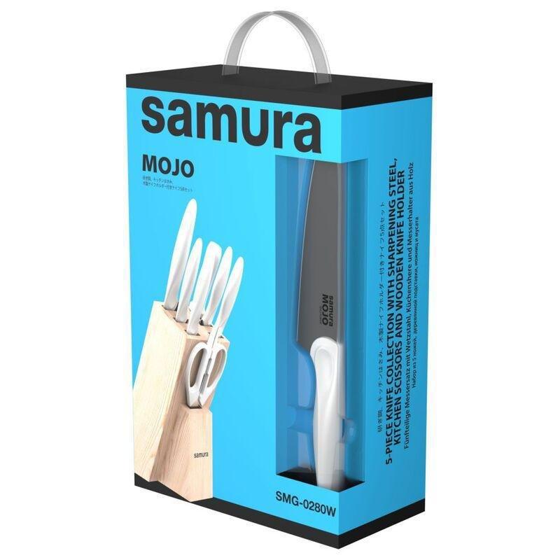 Samura Mojo Knife Block (Set Of 8) - White, , large image number 1