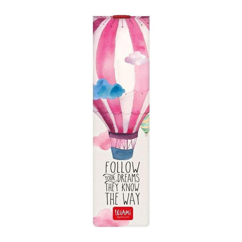 Legami Booklovers Collection Follow Your Dreams Bookmark, , large image number 1