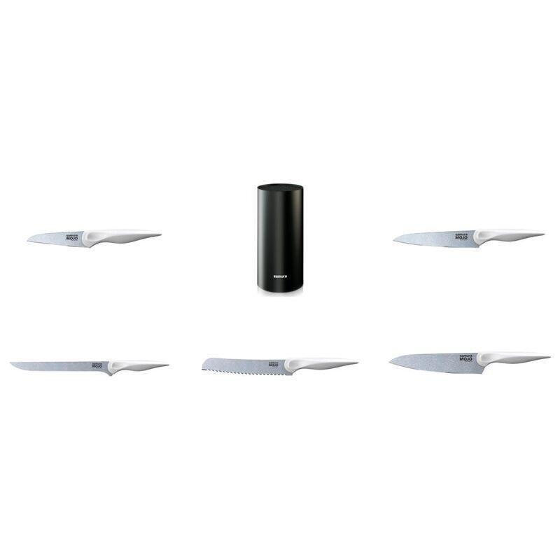 Samura Mojo Knife Block (Set of 6) - White, , large image number 0