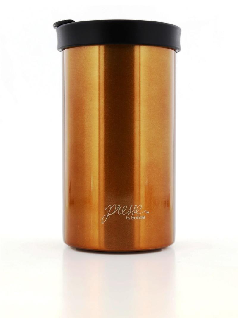 Bobble Presse Coffee Press with Riser Copper 13oz, , large image number 0