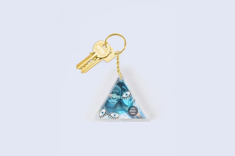 DOIY Aqua Keyring Photo Holder Eye, , large image number 2