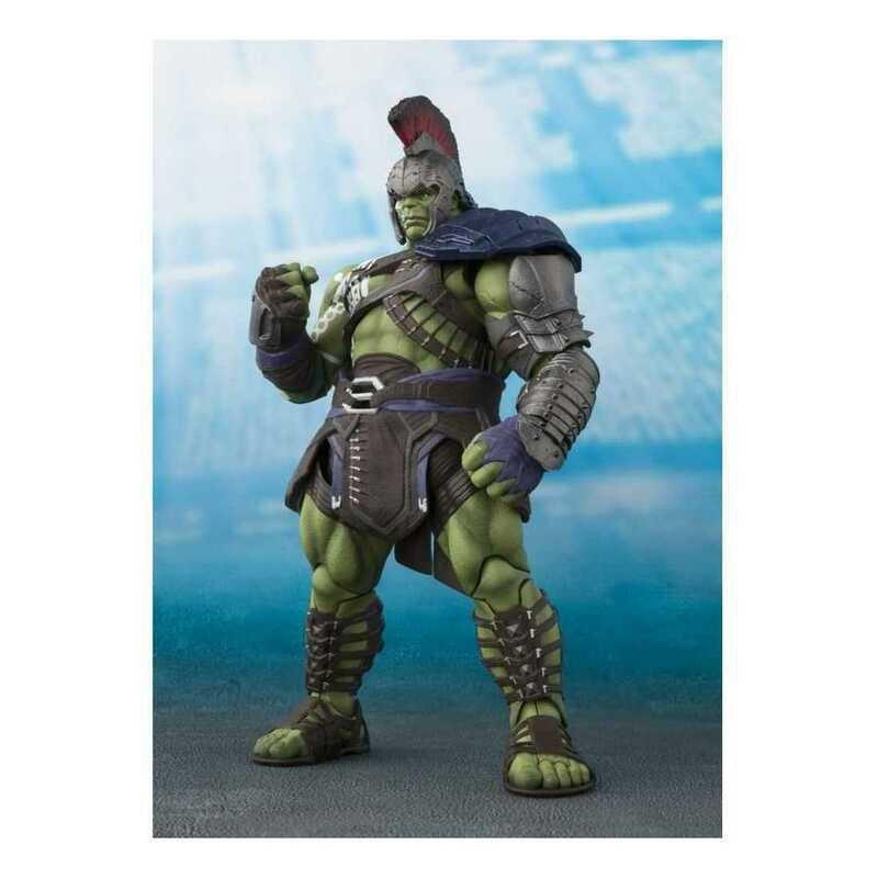 BANDAI Bandai S.H.Figuarts Hulk Thor Ragnarok 8.3 Inch Action