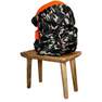 MORIKUKKO - Morikukko Kool Patterned Camouflage Neon Orange Mesh Hooded Backpack