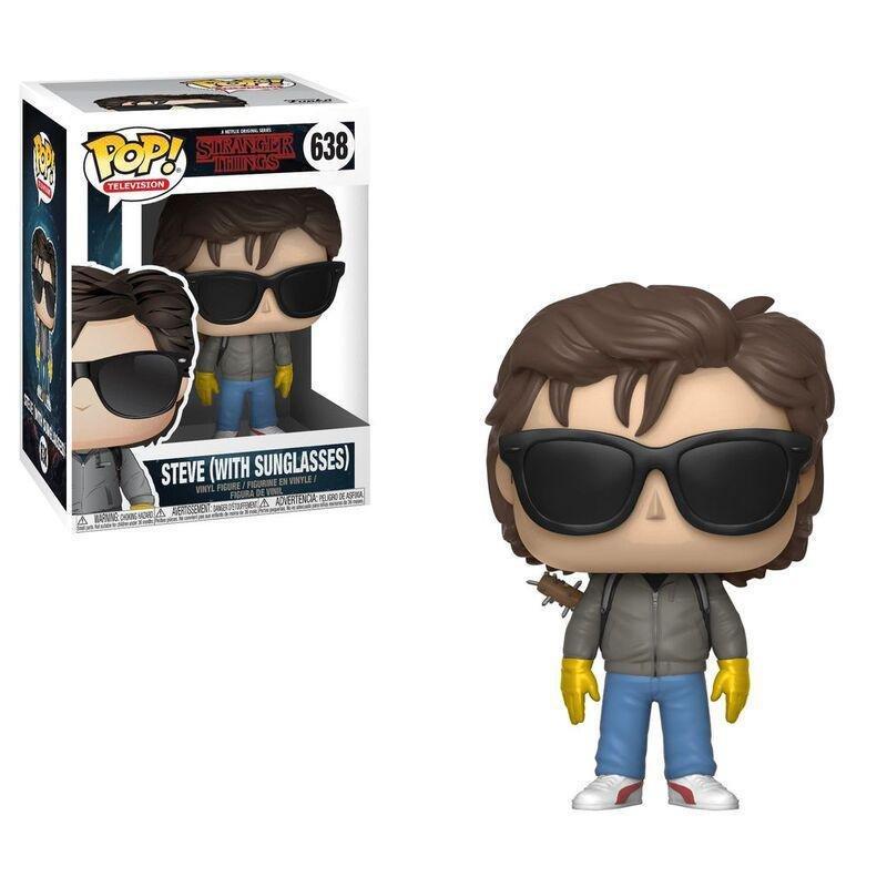 Funko Pop Stranger Things S2 Steve with Sunglasses Vinyl Figure, , large image number 0