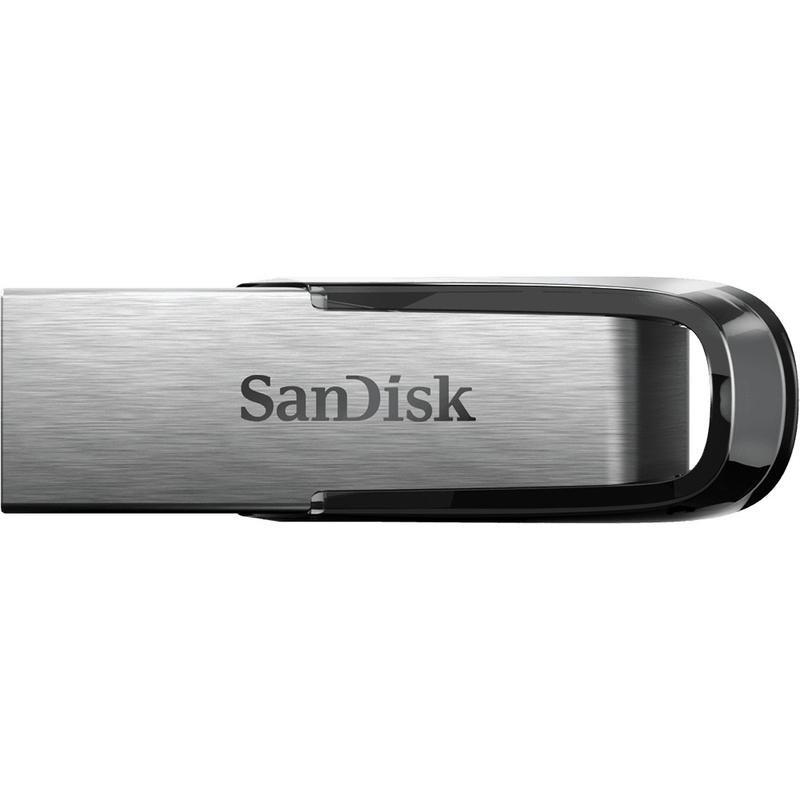 SanDisk Ultra Flair 256GB USB Type-A 3.0 (Gen 1) Flash Drive Black/Silver, , large image number 0