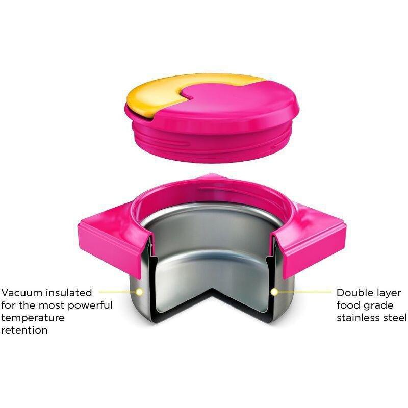 Omiebox Kids Lunchbox Pink Berry, , large image number 0