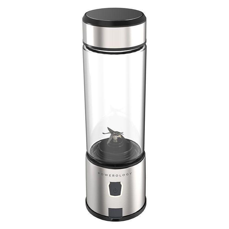 Powerology Portable 6-Blade Juicer with 450ml Container - Black, , large image number 3