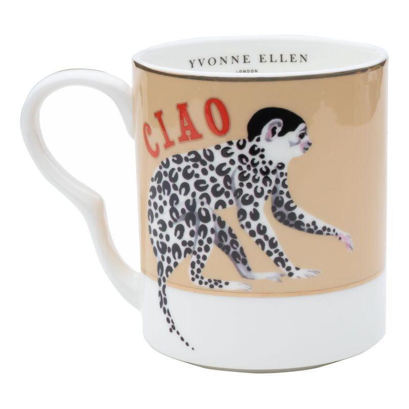 Yvonne Ellen Monkey Mug Small 250ml, , medium
