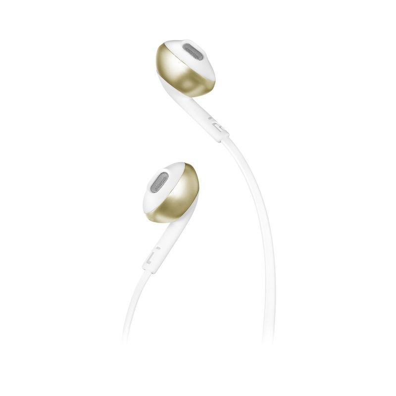 JBL Tune 205 Champagne Gold Bluetooth In-Ear Earphones, , large image number 1
