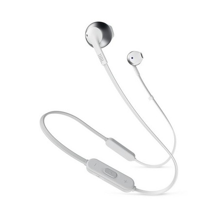JBL - JBL Tune 205 Silver Bluetooth In-Ear Earphones