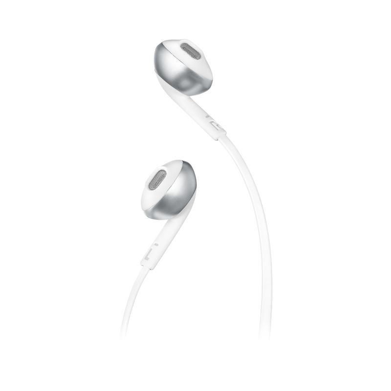 JBL Tune 205 Silver Bluetooth In-Ear Earphones, , large image number 1