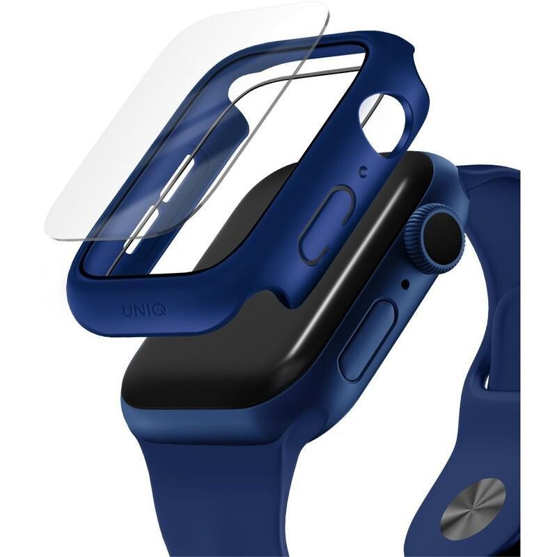 UNIQ Nautic Protective Case For Apple Watch Series 6/SE/5/4 40mm Marine Blue, , large image number 1