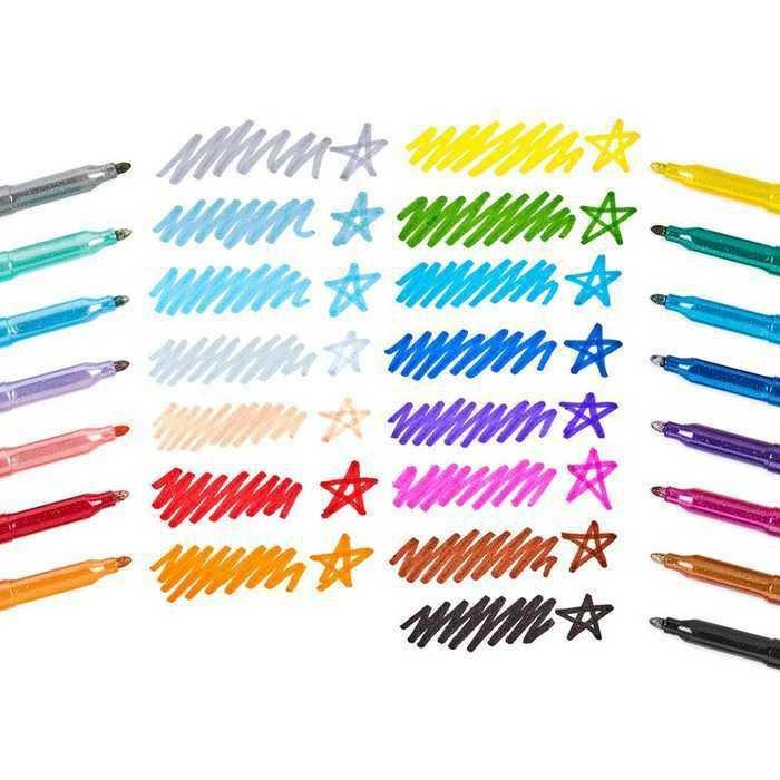 Ooly Rainbow Sparkle Glitter Markers (Set of 15), , large image number 2