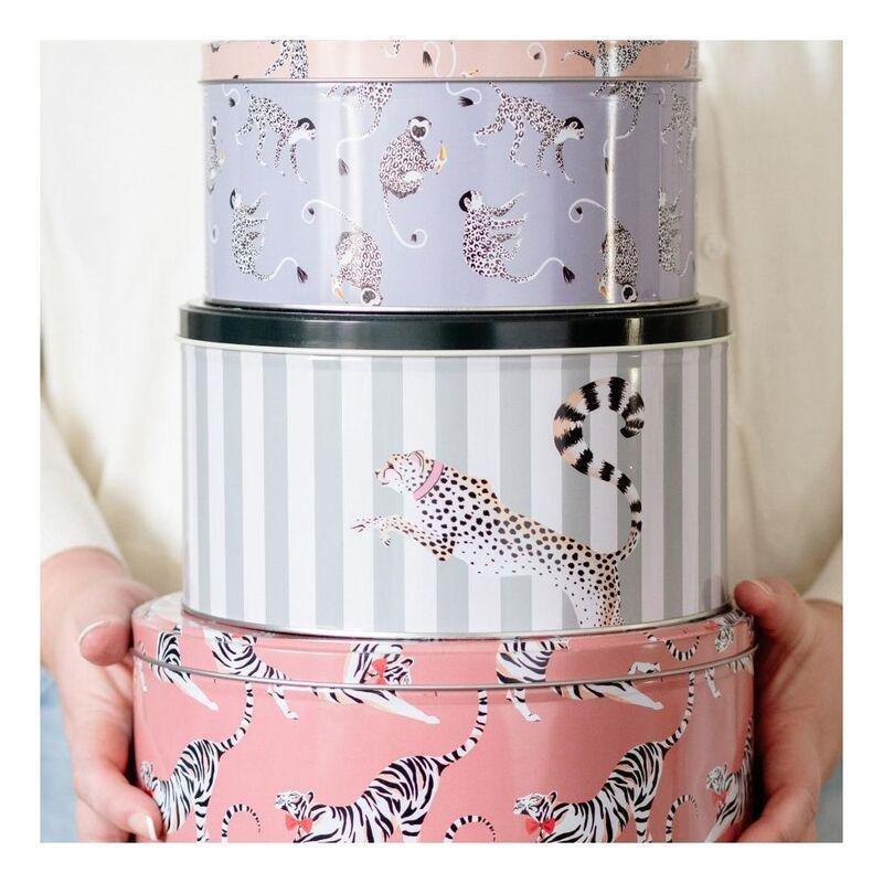 Yvonne Ellen Round Animal Cake Tins (Set Of 3), , large image number 3