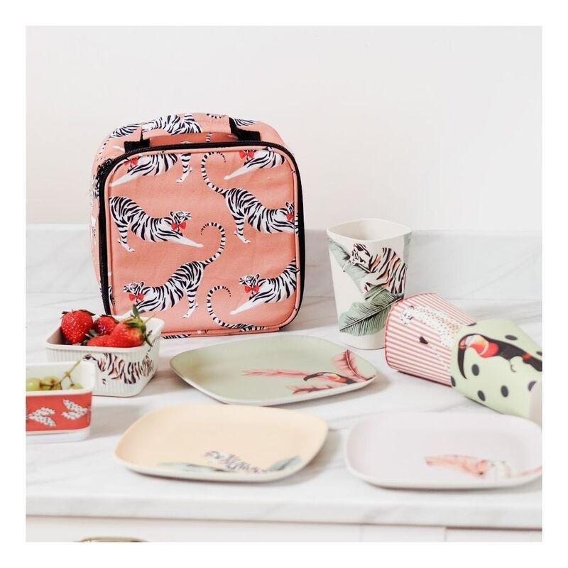 Yvonne Ellen Tiger Lunch Bag, , large image number 1