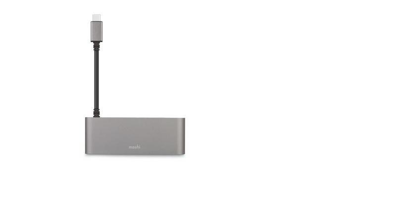 Moshi USB-C Multimedia Adapter Titanium Grey, , large image number 1