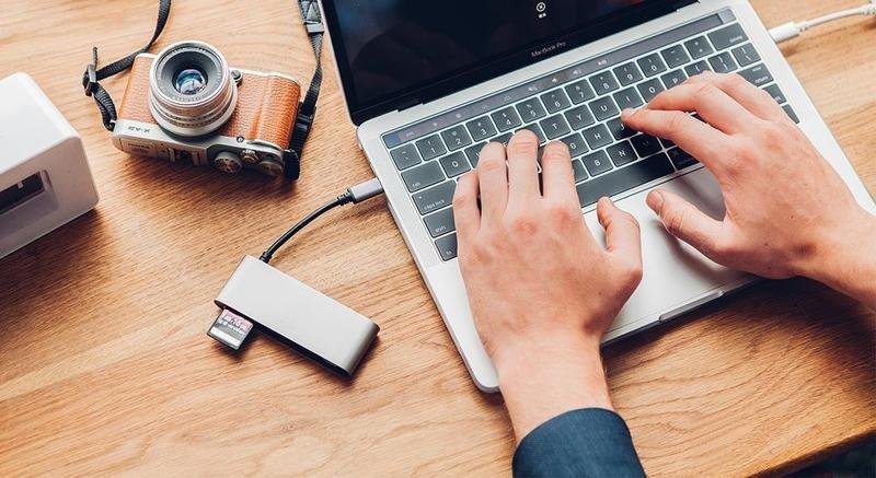 Moshi USB-C Multimedia Adapter Titanium Grey, , large image number 3
