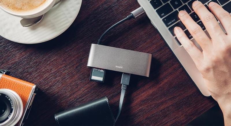 Moshi USB-C Multimedia Adapter Titanium Grey, , large image number 5