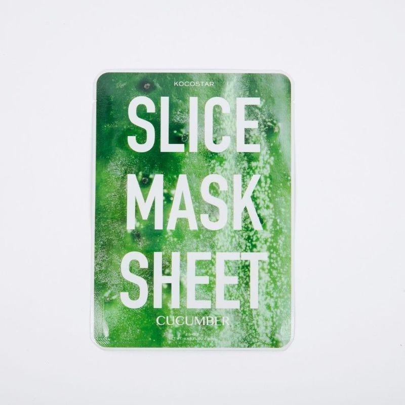 Kocostar Slice Mask Sheets Cucumber (Pack of 12), , large image number 1