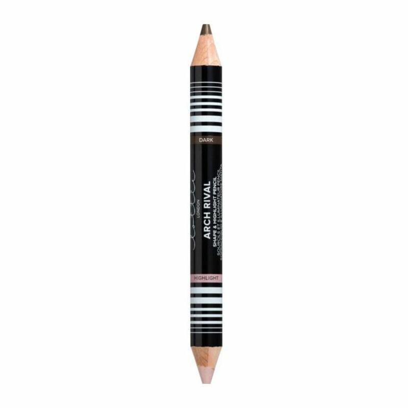 Lottie Arch Rival Shape & Highlight Dark Brow Pencil & Highlighter Duo, , large image number 0
