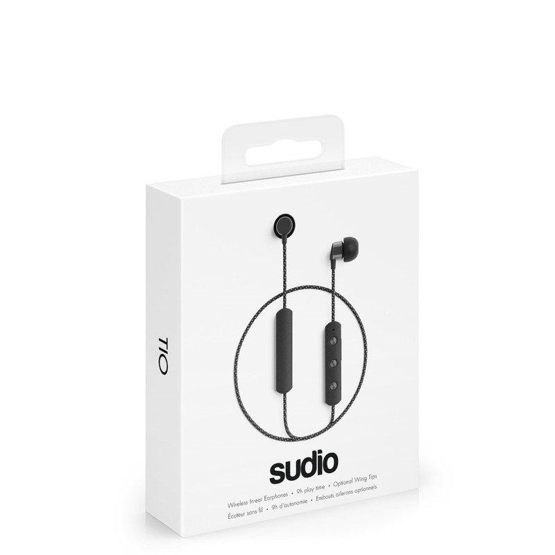 Sudio Tio In-Ear Earphones Black, , large image number 2