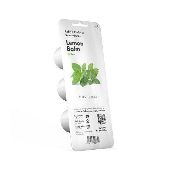 Click & Grow Lemon Balm Refill 3 Pack, , large image number 0