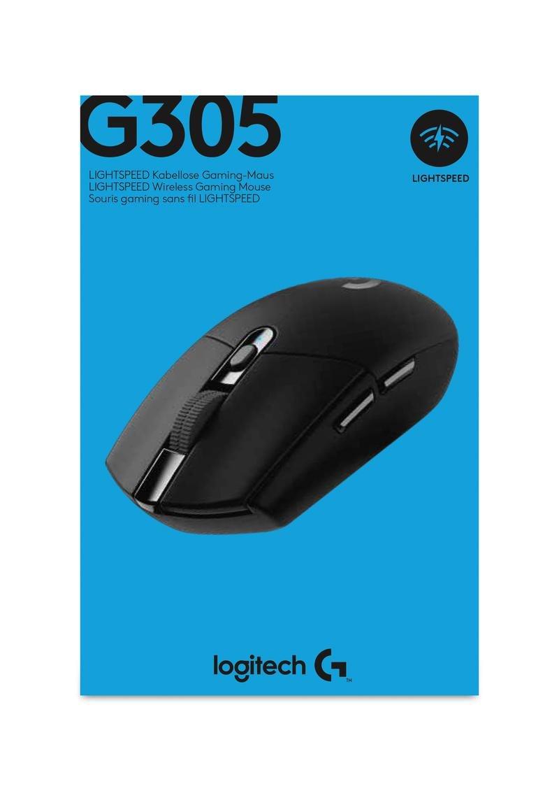 Logitech G 910-005283 G305 LIGHTSPEED Wireless Gaming Mouse Black, , large image number 7