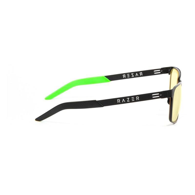 Gunnar FPS Razer Edition Blue Light Filter Glasses Onyx Frame/Amber Lens Tint, , large image number 1
