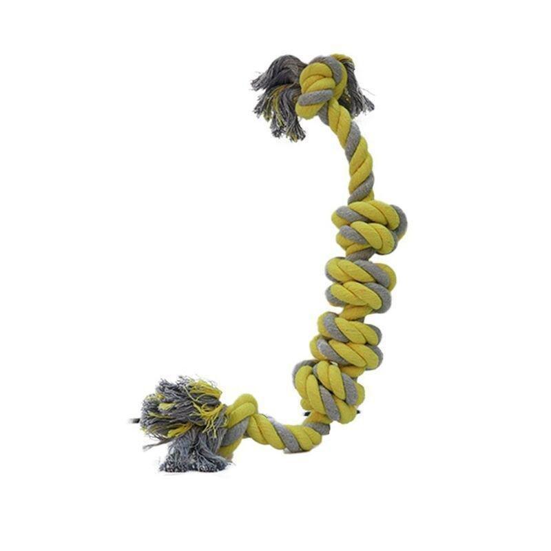 Nutrapet Plush Pet Dancing Rope - Yellow, , large image number 0