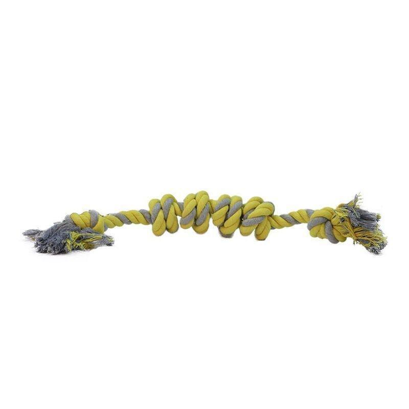 Nutrapet Plush Pet Dancing Rope - Yellow, , large image number 1