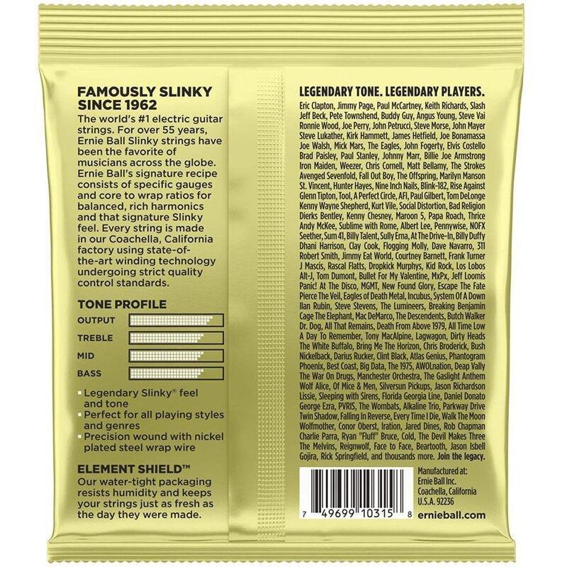 Ernie Ball 2214 Mammoth Slinky Electric Guitar Strings - Nickel Wound (12-62 Gauge), , large image number 1