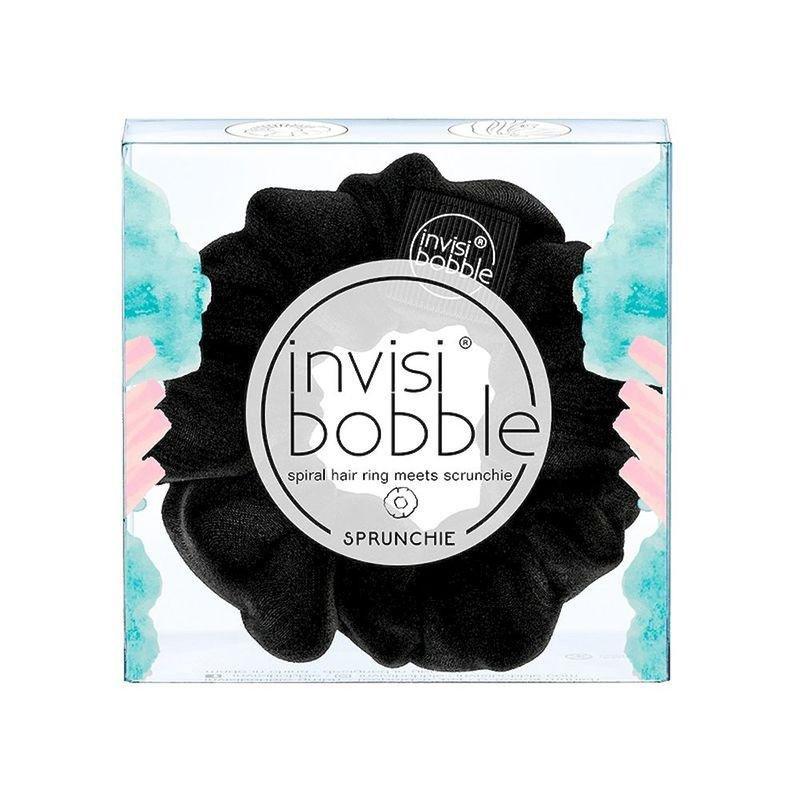 Invisibobble Sprunchie True Black Hair Tie, , large image number 0