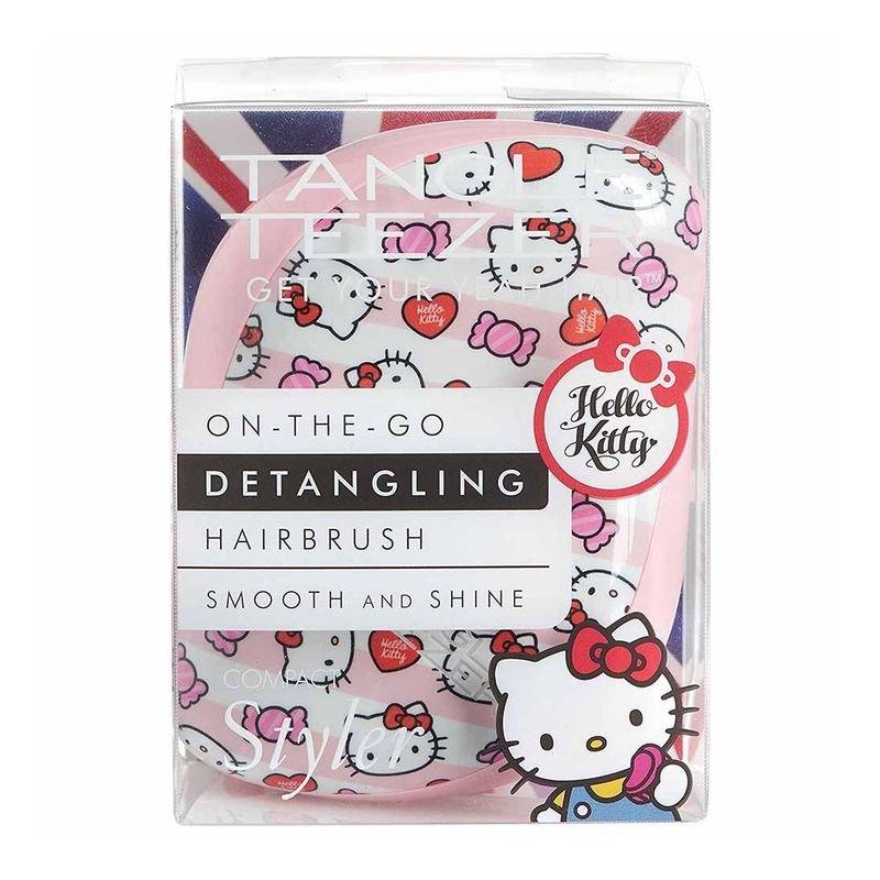 Tangle Teezer Compact Styler Hair Brush - Hello Kitty Candy Stripes, , large image number 2