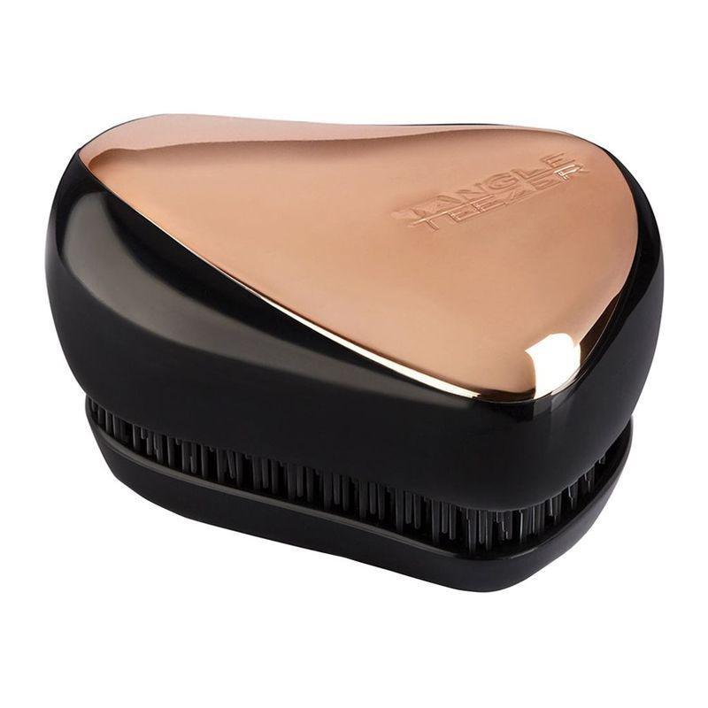 Tangle Teezer Compact Styler Hair Brush - Rose Gold Black, , large image number 0