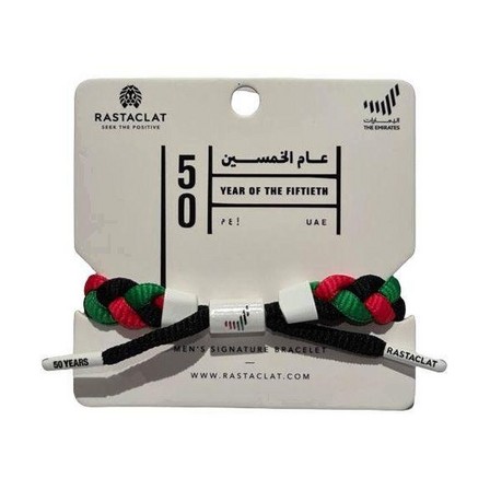 RASTACLAT - Rastaclat the Emirates 50th Bracelet Black/ Red/ White/ Green OS