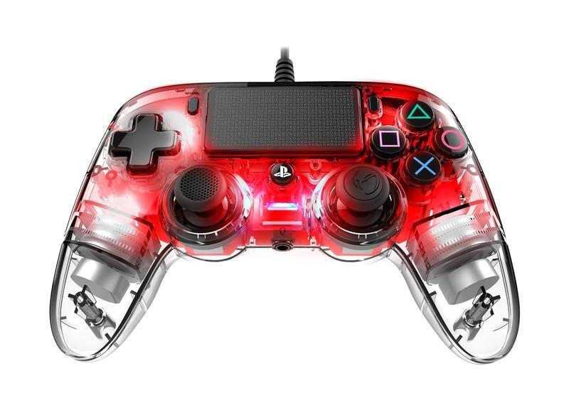 Nacon Wired Compact Controller Red for PS4, , large image number 6